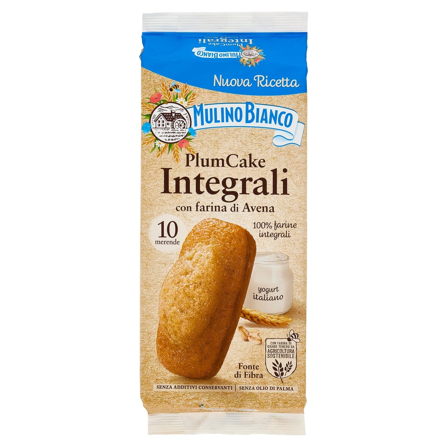 mulino-bianco-plumcake-integrale-avena-e-yogurt-330-g image 1