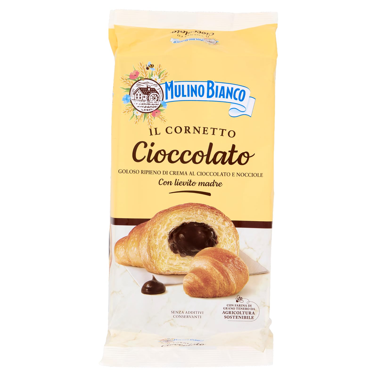 mulino-bianco-cornetti-crema-cioccolato-e-nocciole-6-x-50g-300g image 4