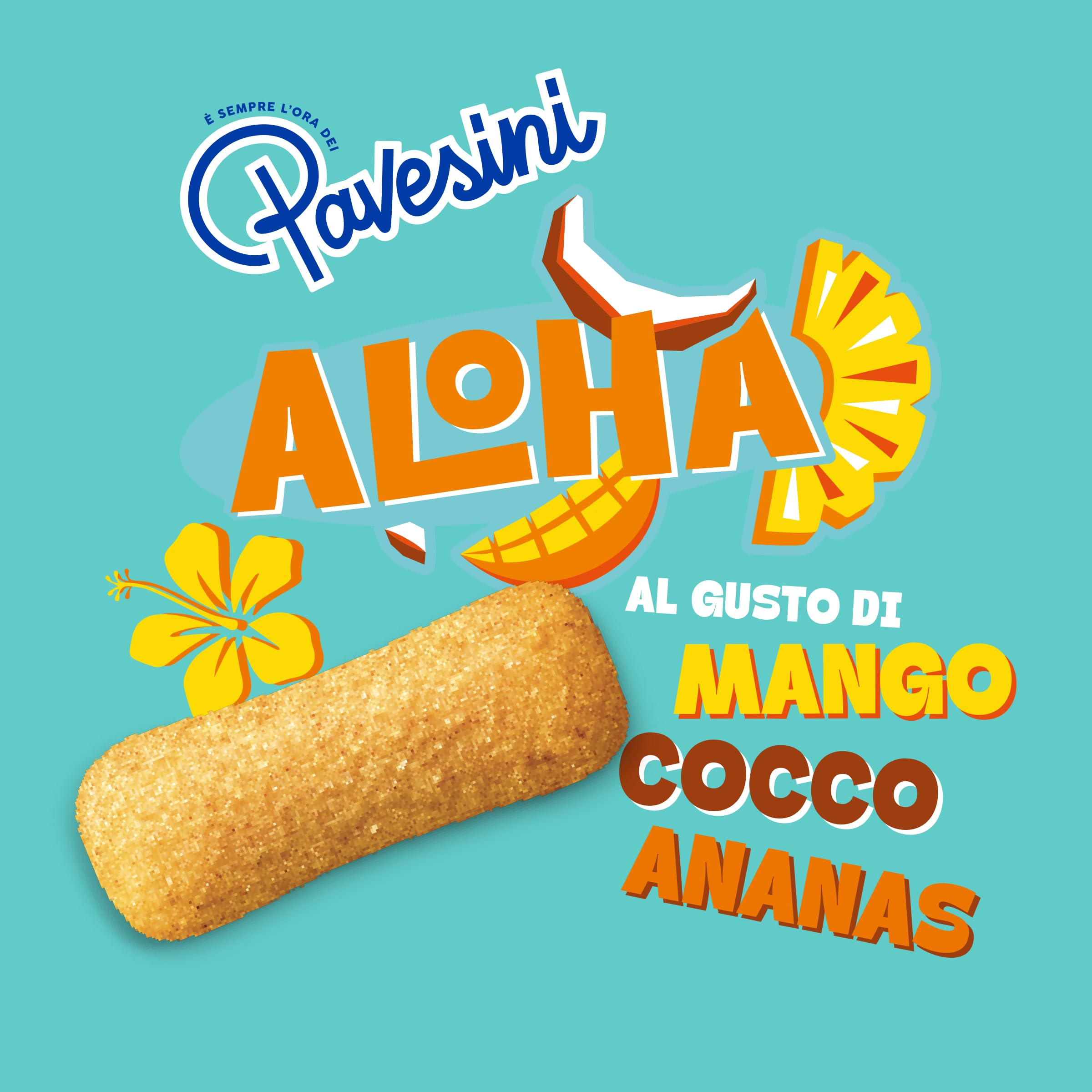 pavesi-pavesini-aloha-biscotto-tropicale-mango-cocco-ananas-200g image 5