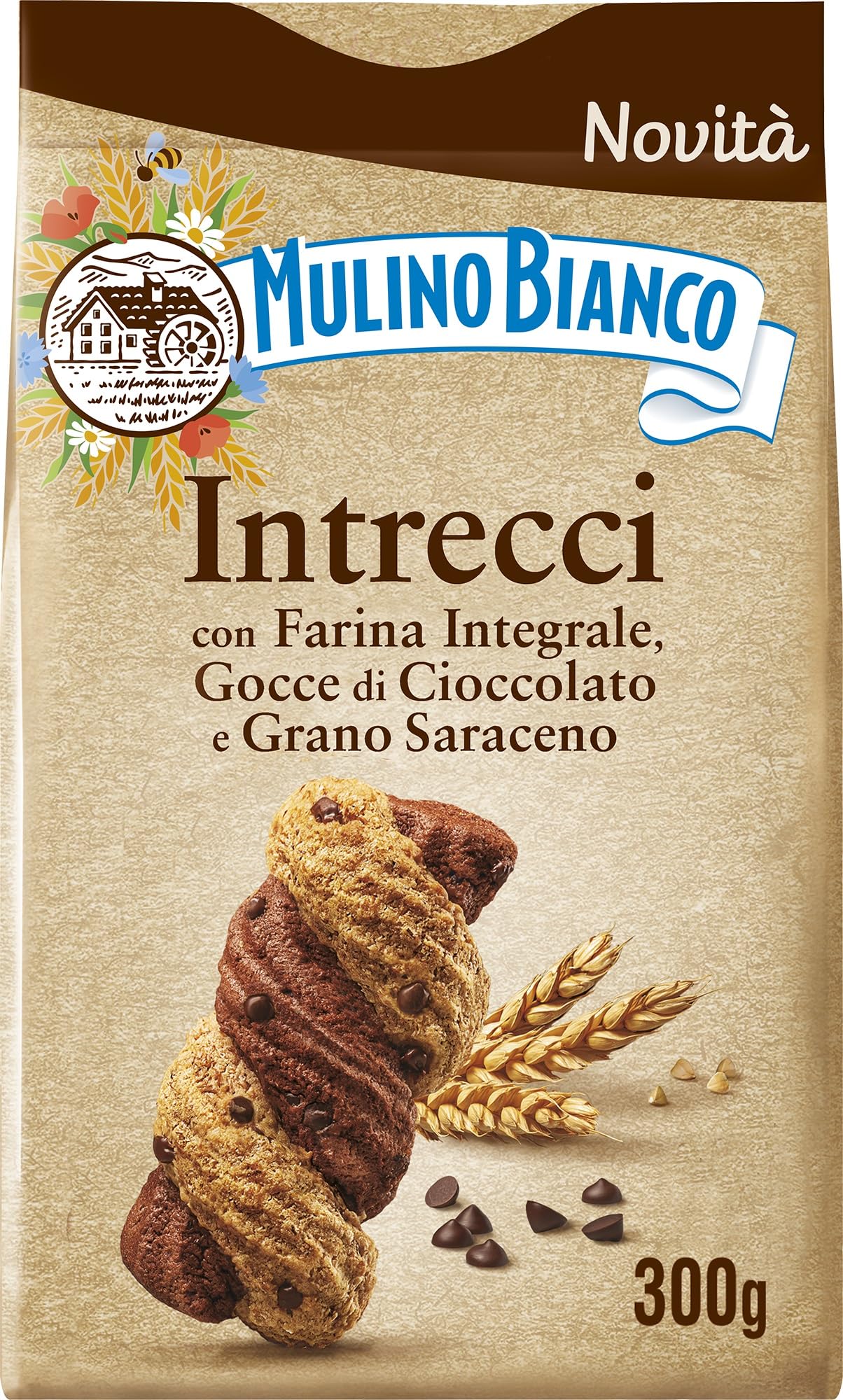 mulino-bianco-intrecci-biscotti-integrali-300g image 1