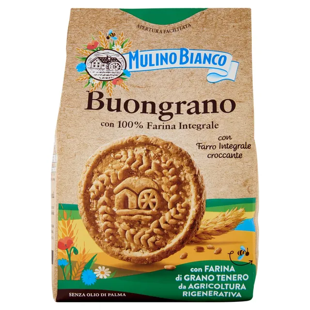 mulino-bianco-buongrano-biscotti-integrali-350g image 1