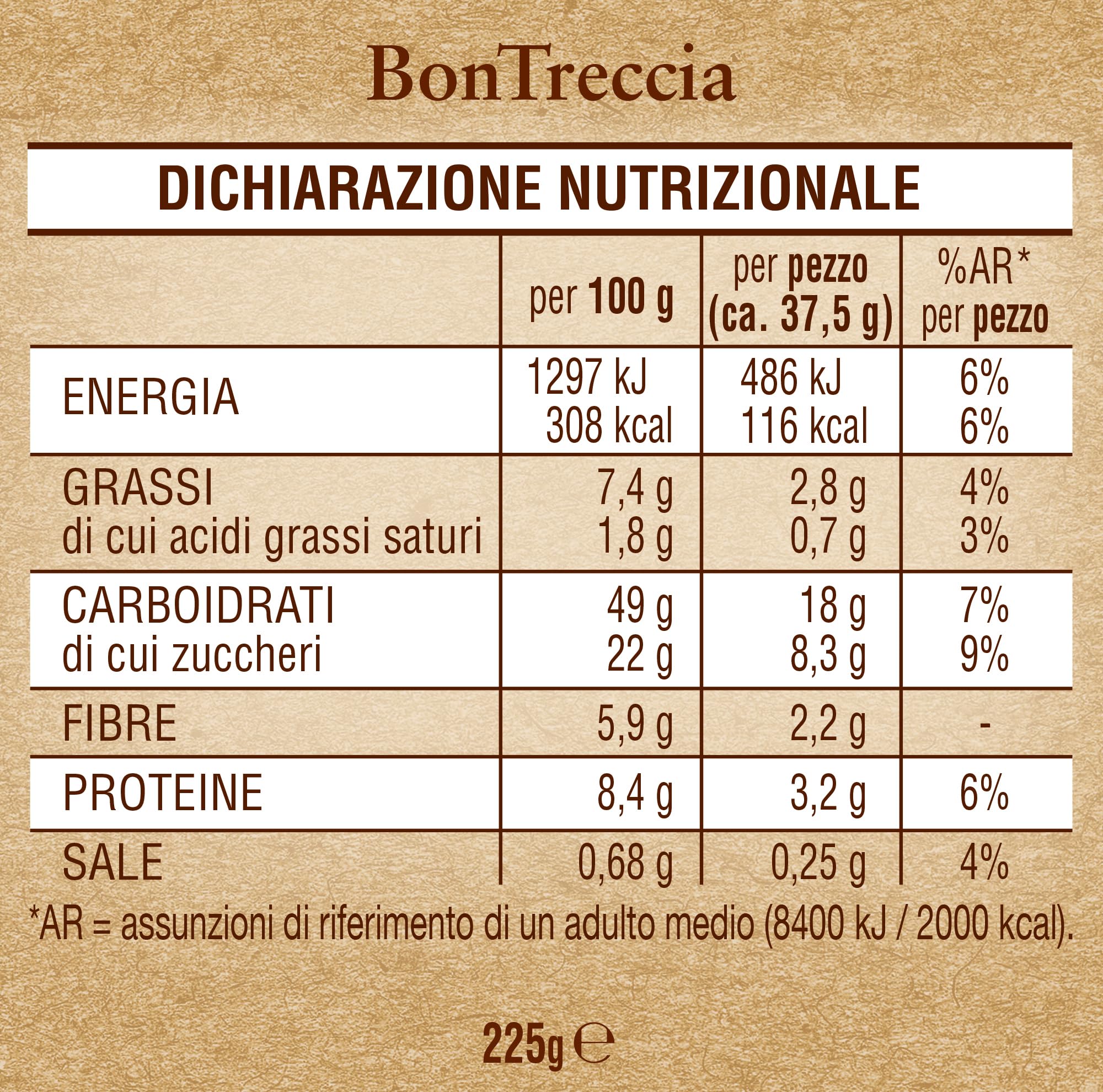 mulino-bianco-bontreccia-panbriosc-frutta-e-fibra-9-pezzi-225-g image 2
