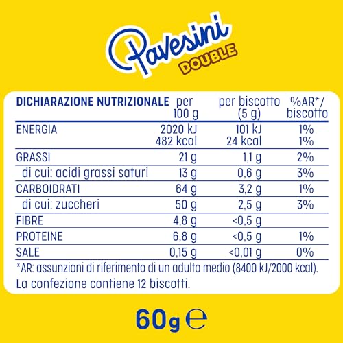 pavesi-pavesini-double-con-cioccolato-fondente-60-g image 8