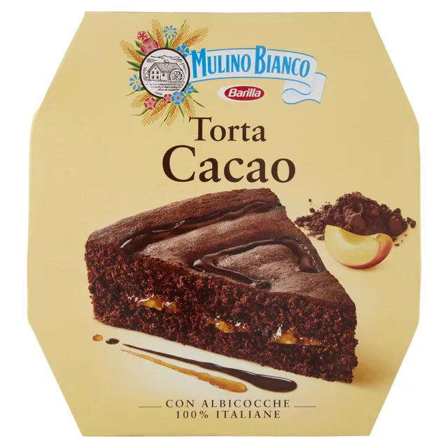 mulino-bianco-torta-al-cacao-con-farcitura-albicocche-italiane-590-g image 1