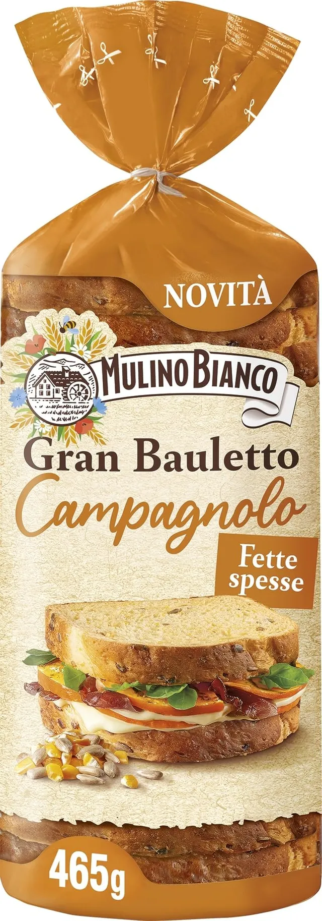mulino-bianco-gran-bauletto-campagnolo-pane-morbido-465g image 1