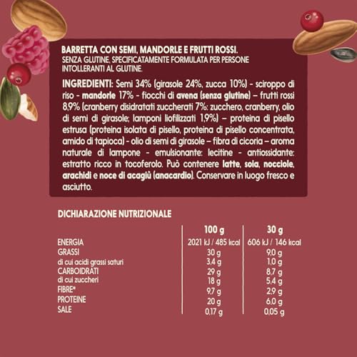 misura-protein-barrette-semi-mandorle-cranberry-lamponi-120-g image 7
