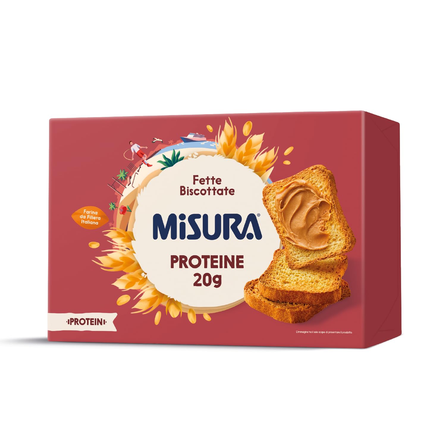 misura-protein-fette-biscottate-320-g-36-fette image 1