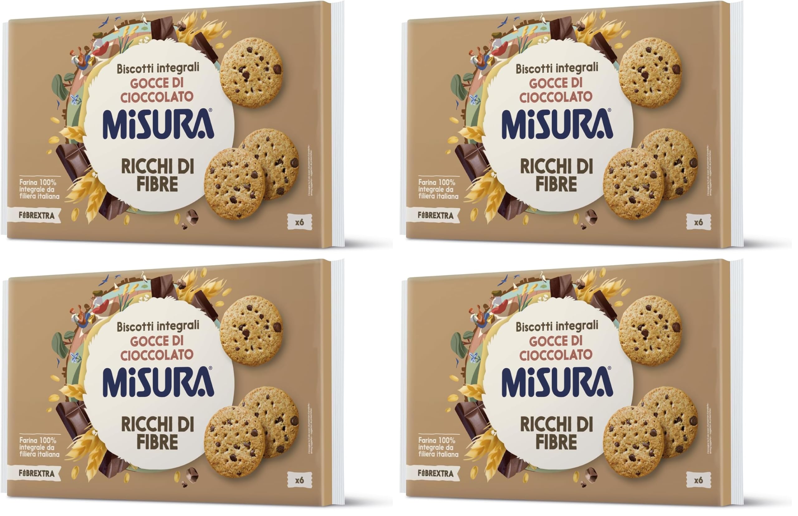 misura-fibrextra-biscotti-integrali-gocce-di-cioccolato-6-porzioni image 6