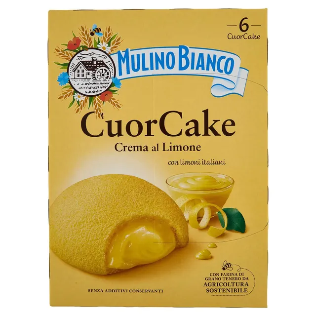 mulino-bianco-cuorcake-limone-6-pezzi image 1
