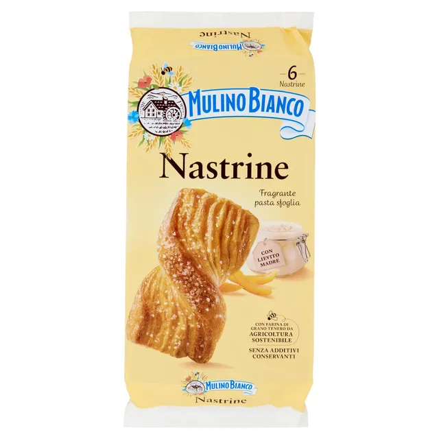 mulino-bianco-nastrine-merendine-soffici-6-pezzi image 1