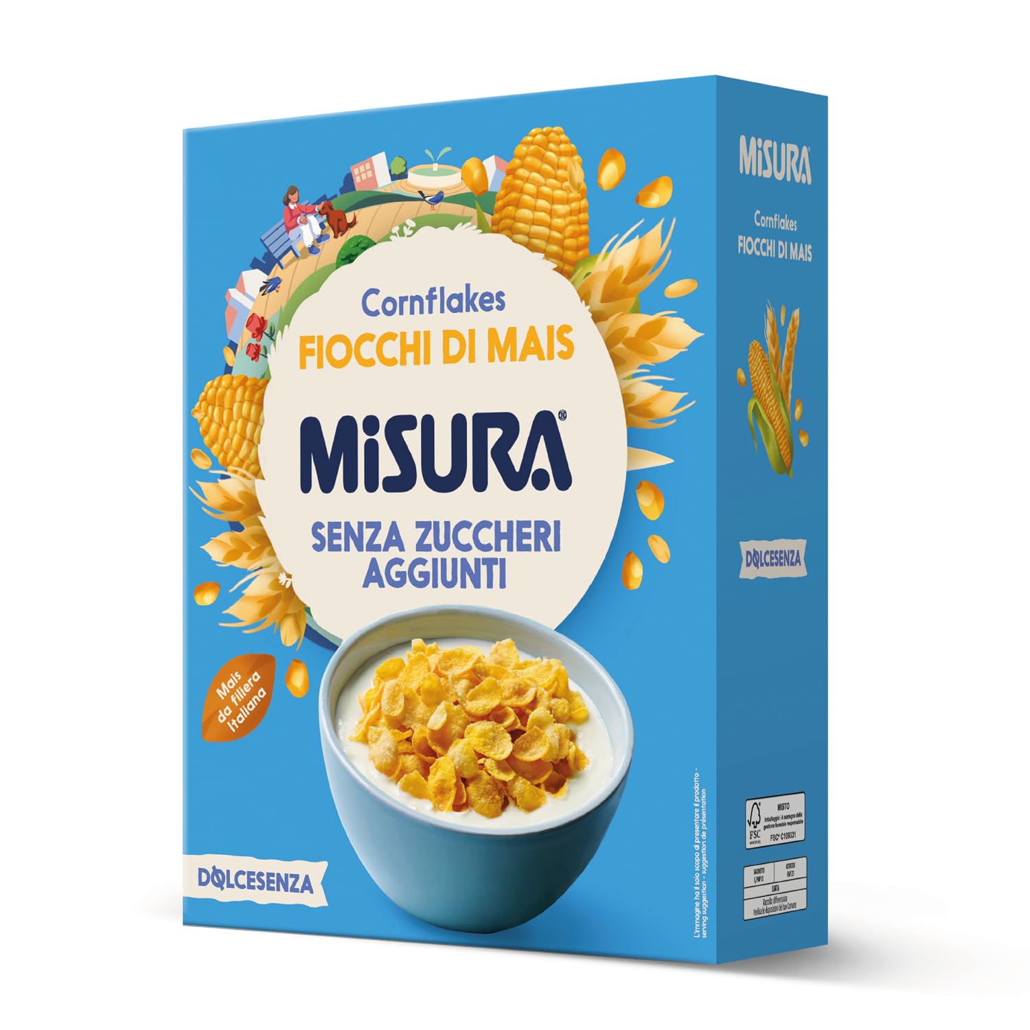 misura-dolcesenza-cornflakes-fiocchi-di-mais-senza-zuccheri-aggiunti image 1