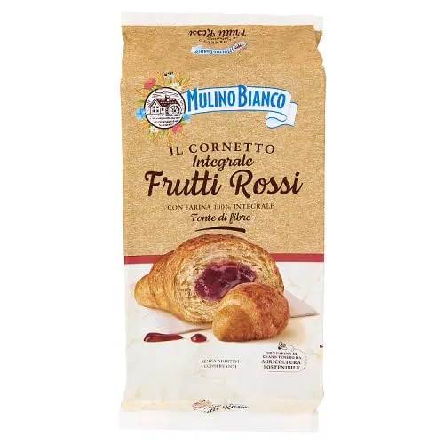 mulino-bianco-cornetti-integrali-frutti-rossi-6-pezzi image 1