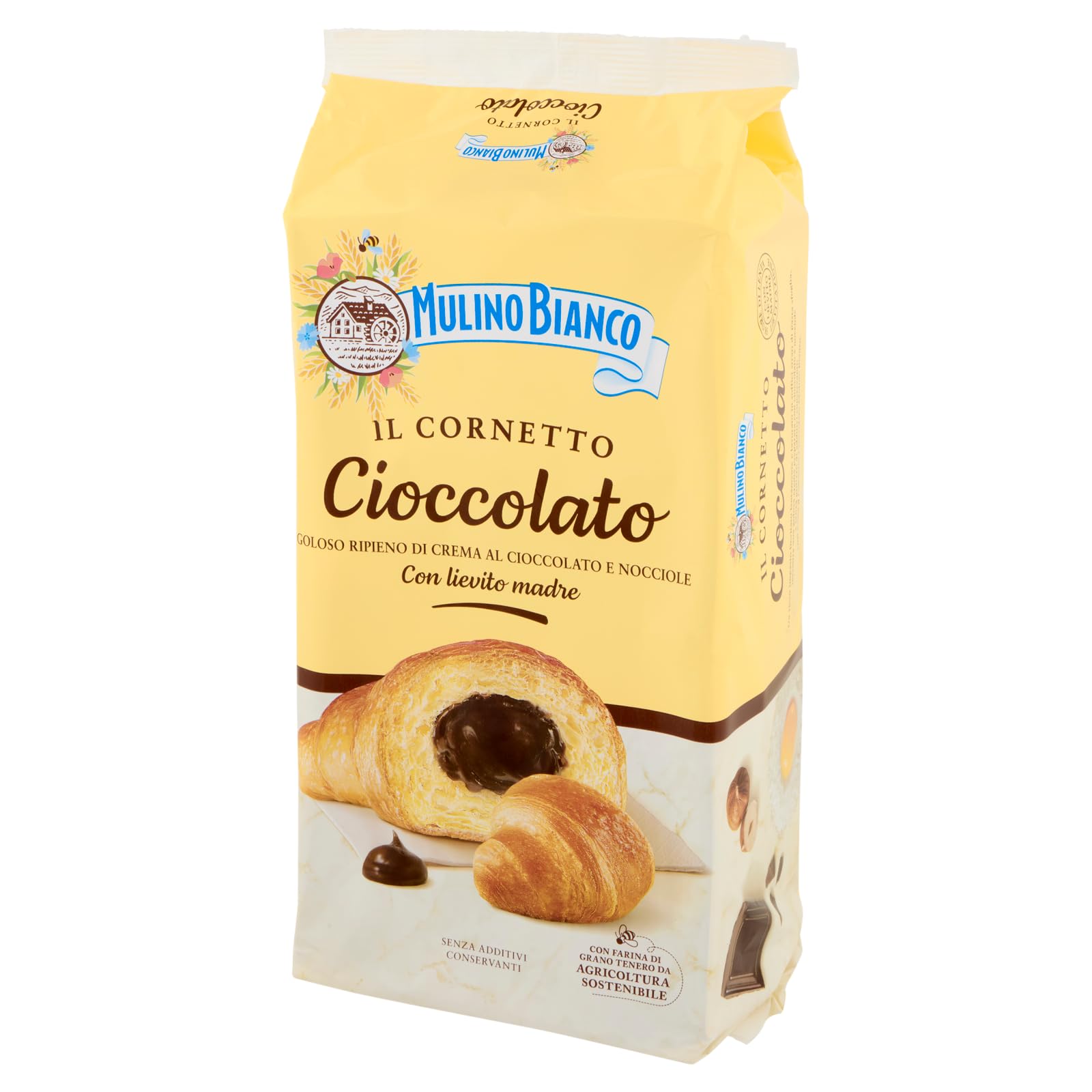 mulino-bianco-cornetti-crema-cioccolato-e-nocciole-6-x-50g-300g image 3