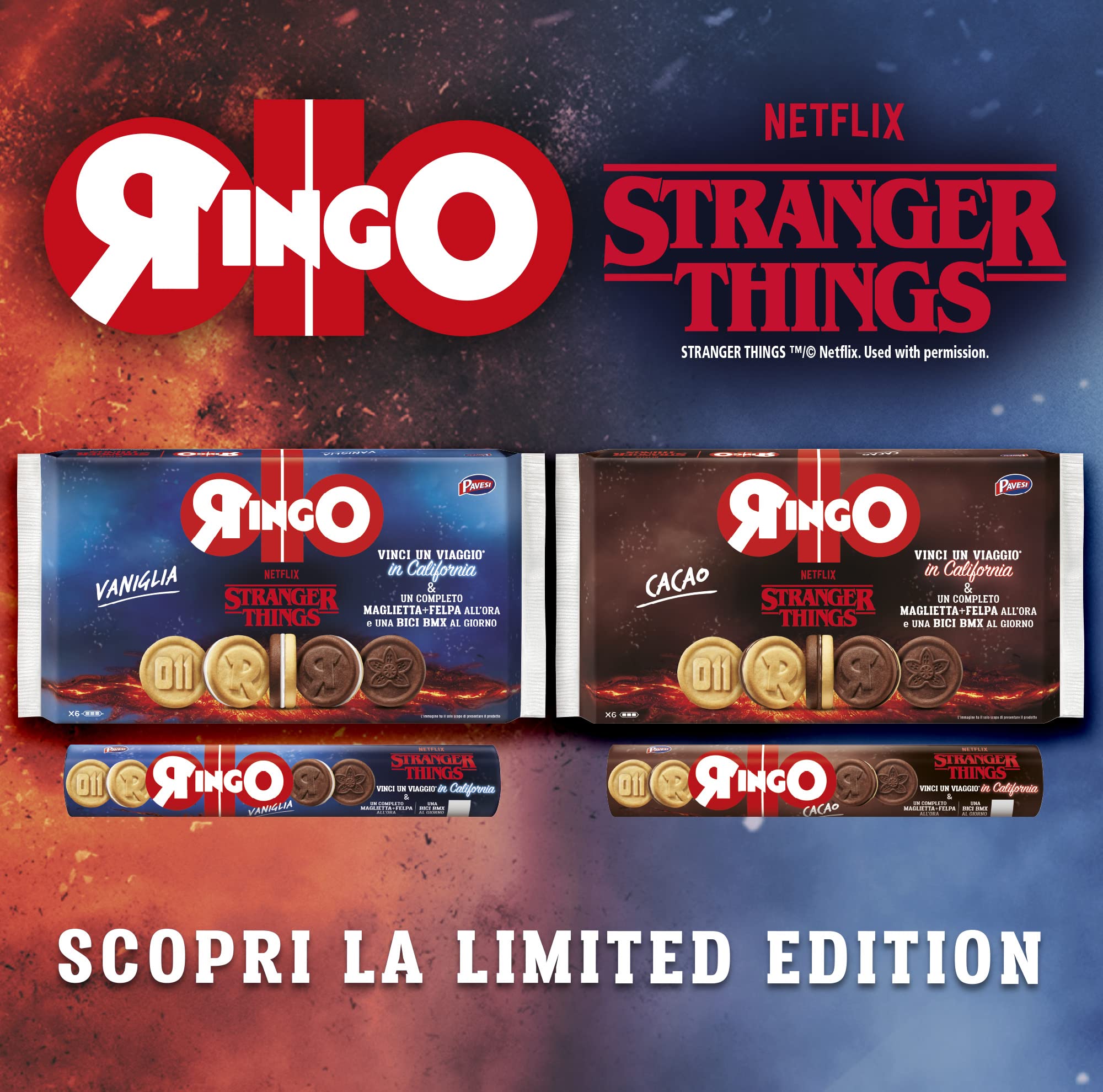 pavesi-ringo-stranger-things-fragola-frizz-biscotti-farciti-260g image 4