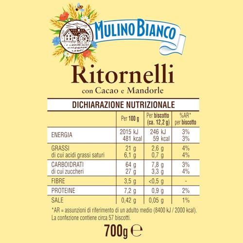 mulino-bianco-ritornelli-cacao-e-mandorle-700-g image 7