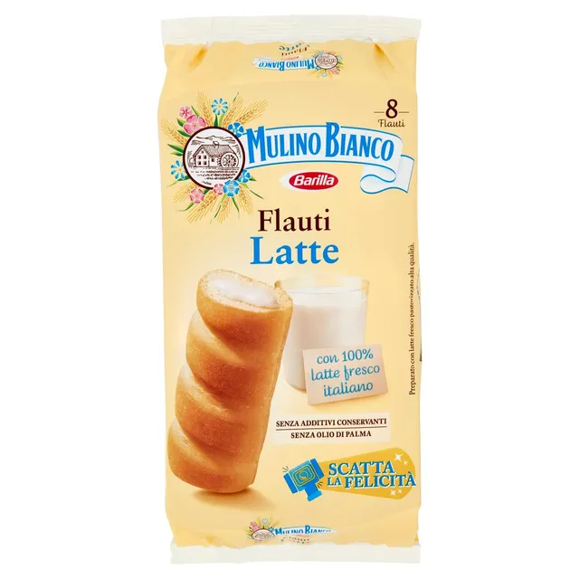 mulino-bianco-flauti-crema-latte-fresco-280-g image 1