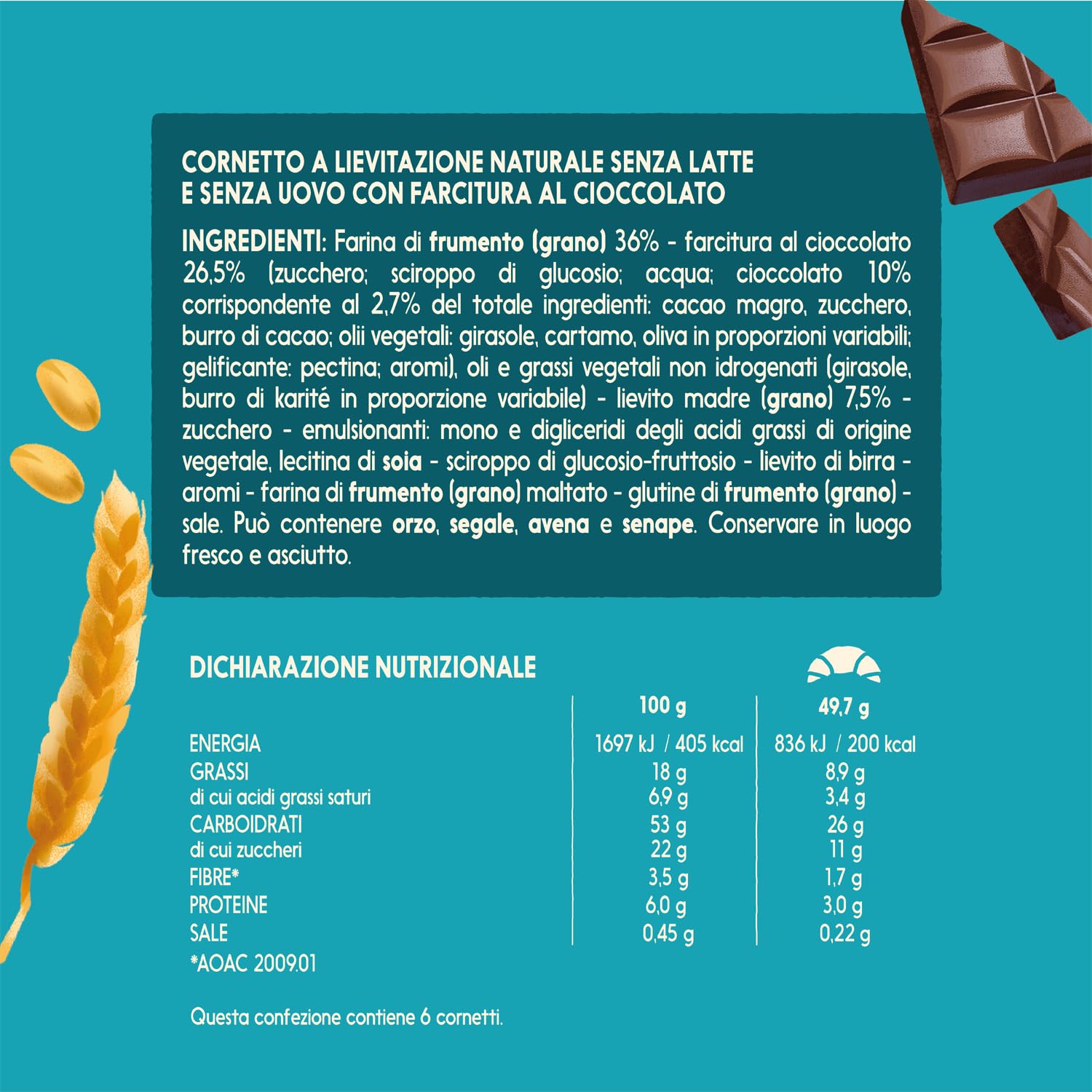 misura-privolat-cornetti-al-cioccolato-senza-latte-e-uova-298-g image 2