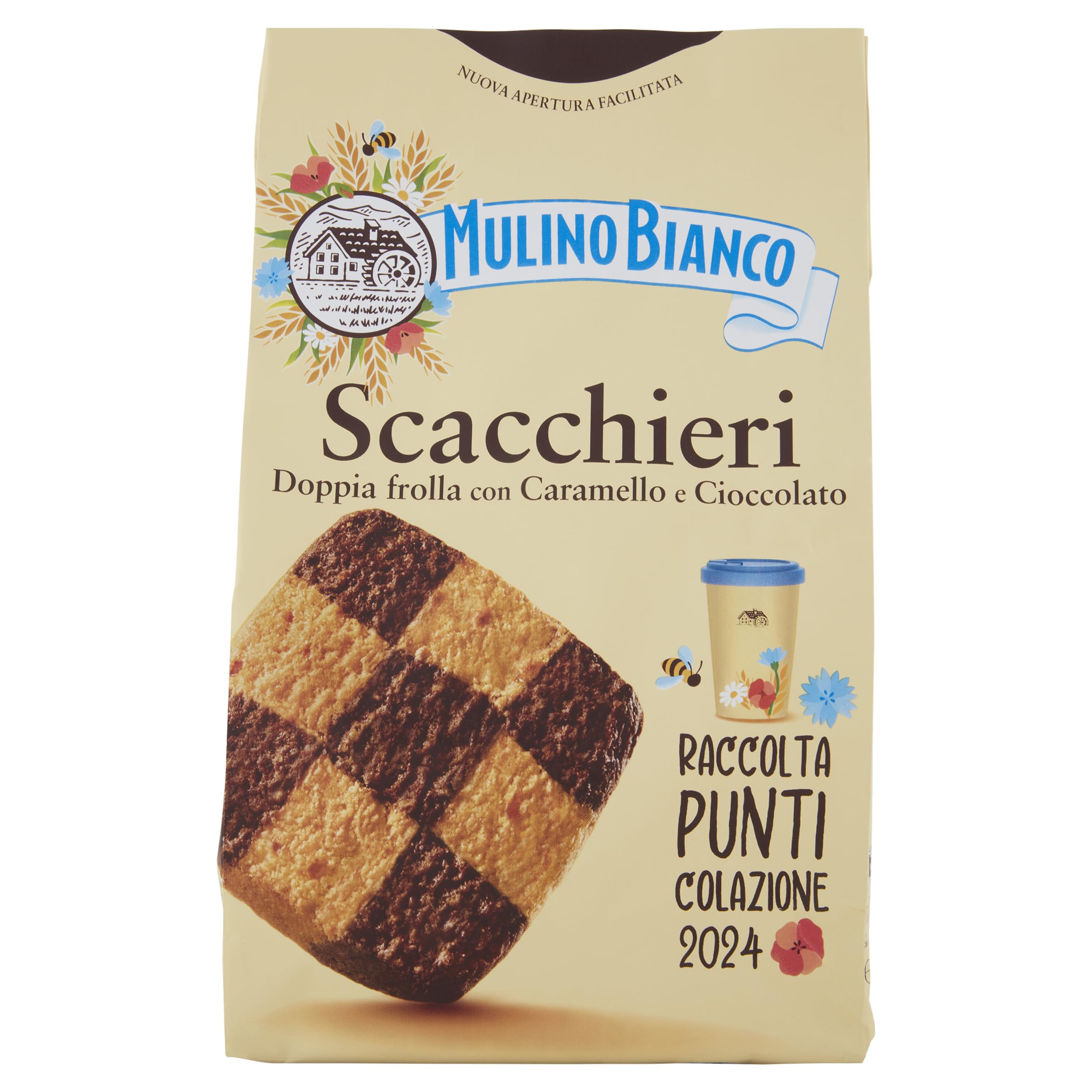 mulino-bianco-scacchieri-frollini-cioccolato-e-caramello-300-g image 1