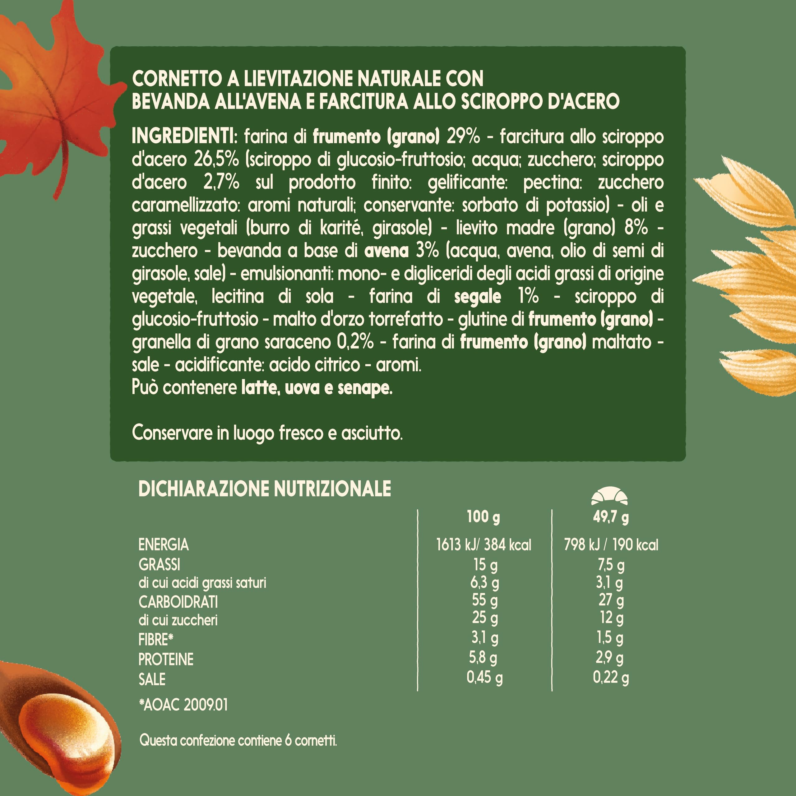 misura-natur-cca-cornetti-sciroppo-d-acero-e-cereali-plant-based image 5
