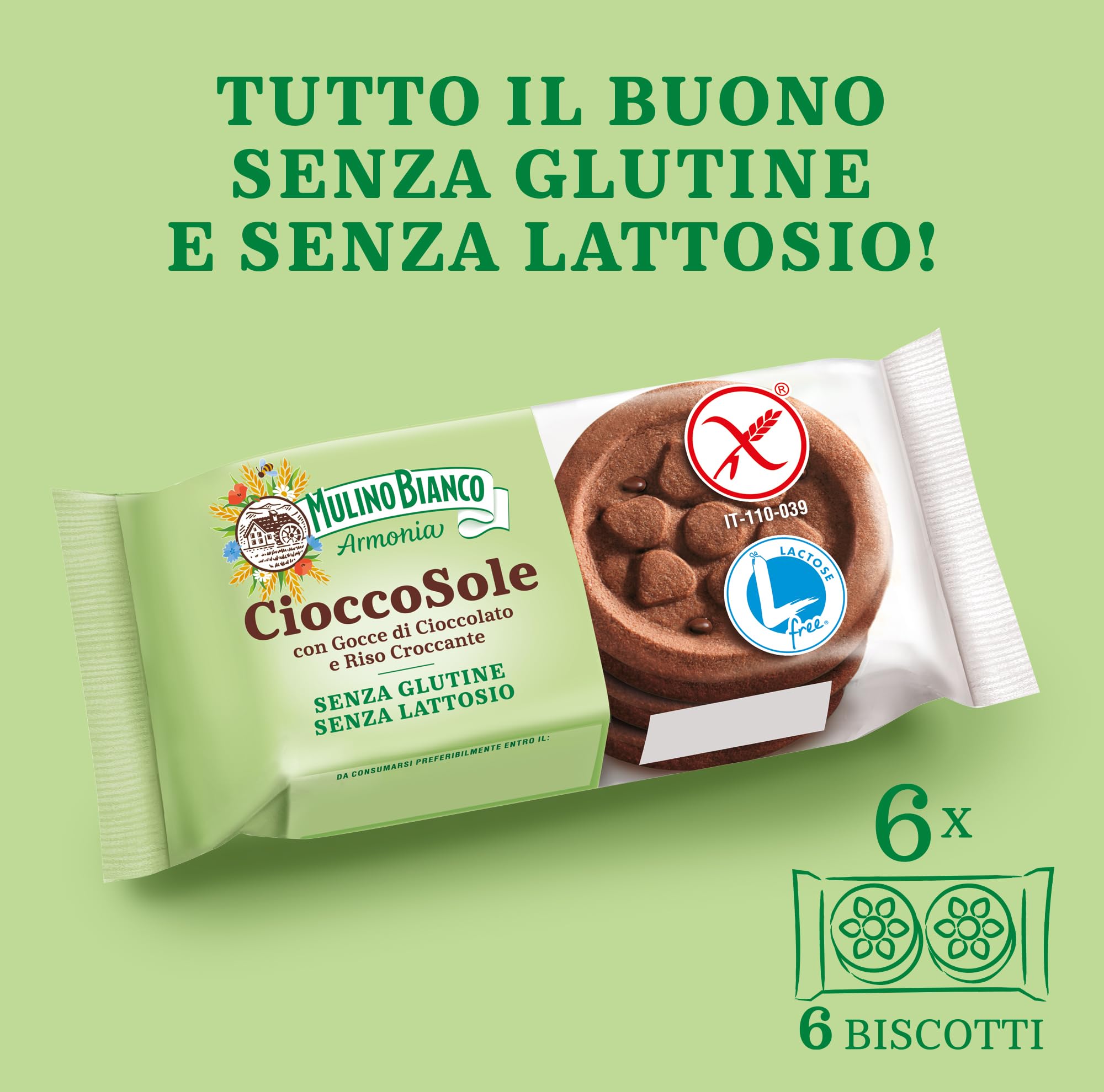 mulino-bianco-cioccosole-biscotti-frollini-senza-lattosio-e-senza-glutine image 2