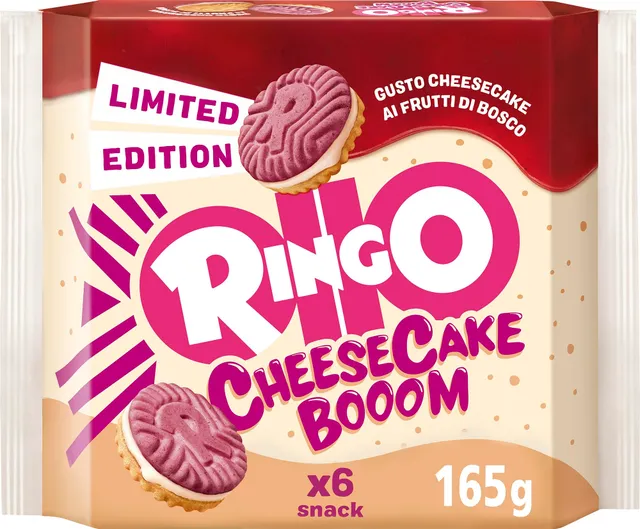 pavesi-ringo-cheesecake-booom-biscotti-farciti-165g image 1