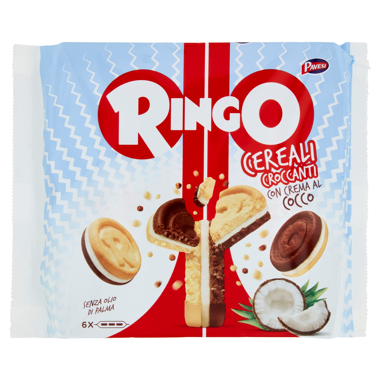 pavesi-ringo-cocco-con-cereali-croccanti-156-g image 1