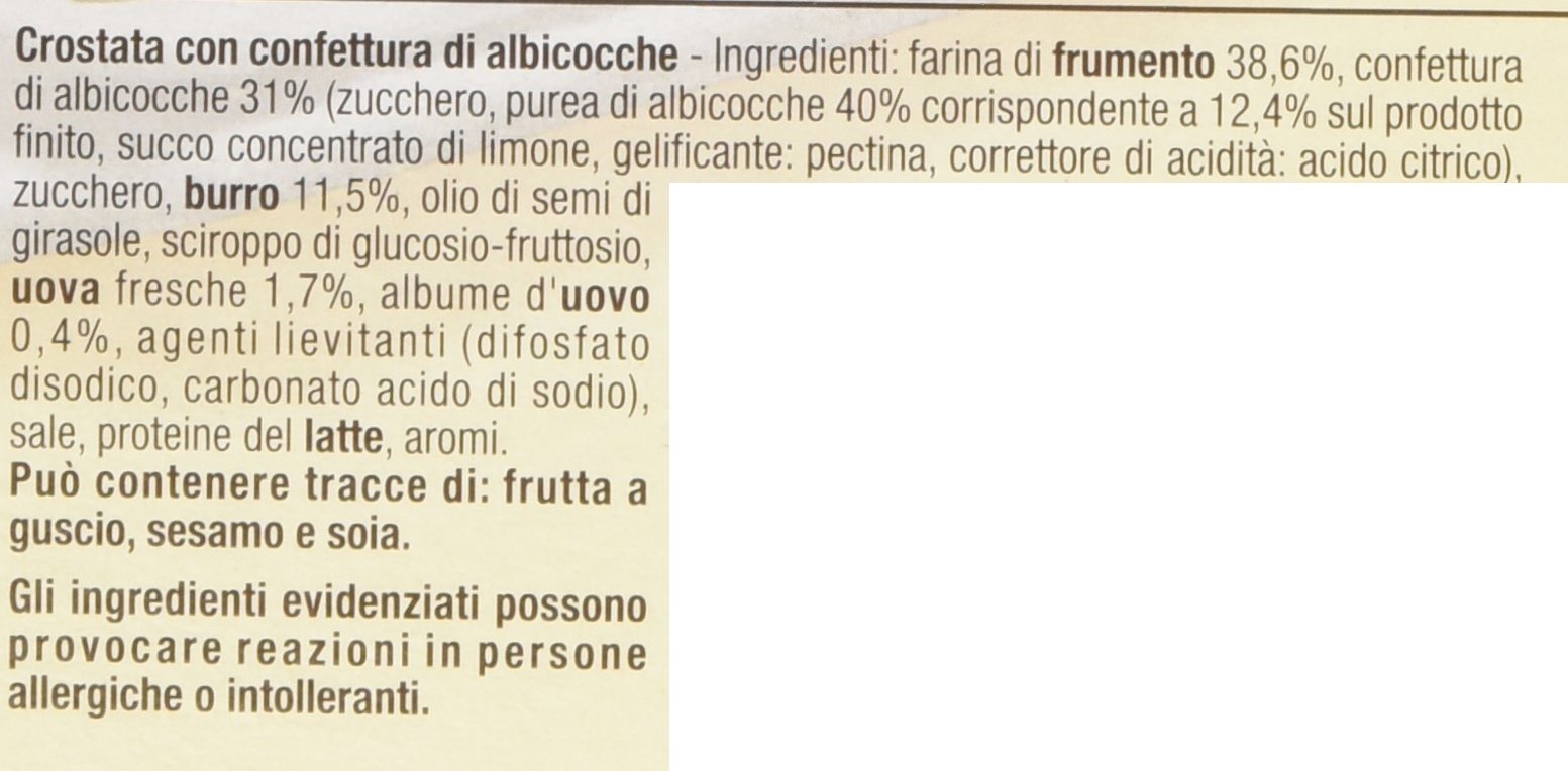 mulino-bianco-crostata-con-confettura-all-albicocca-475-g image 2