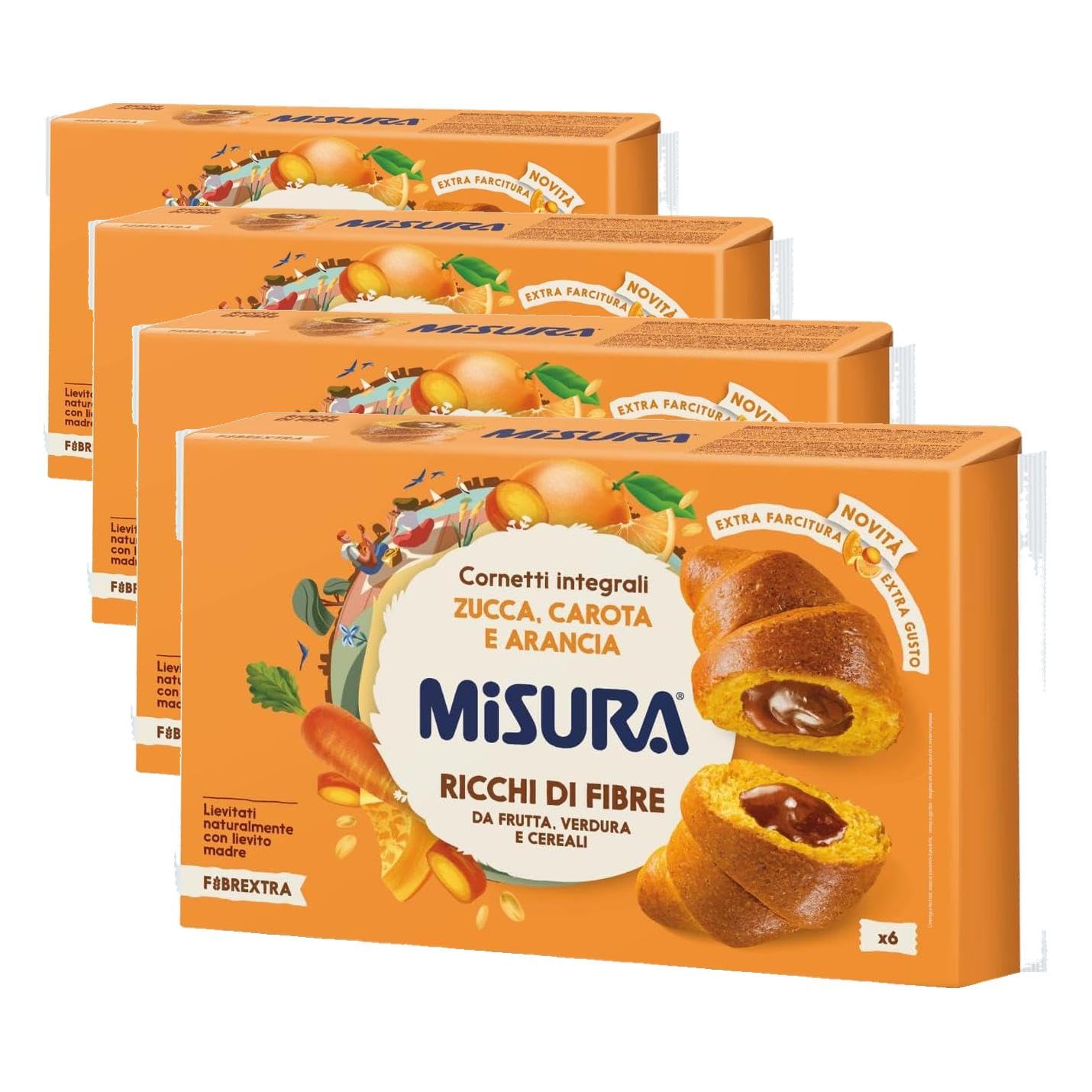 misura-fibrextra-cornetti-integrali-zucca-carota-arancia image 6