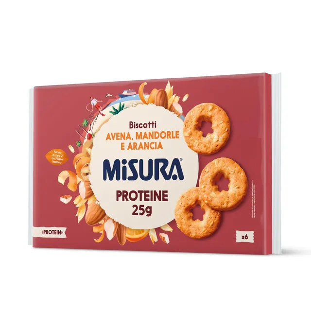 misura-protein-biscotti-mandorle-avena-6-porzioni image 1