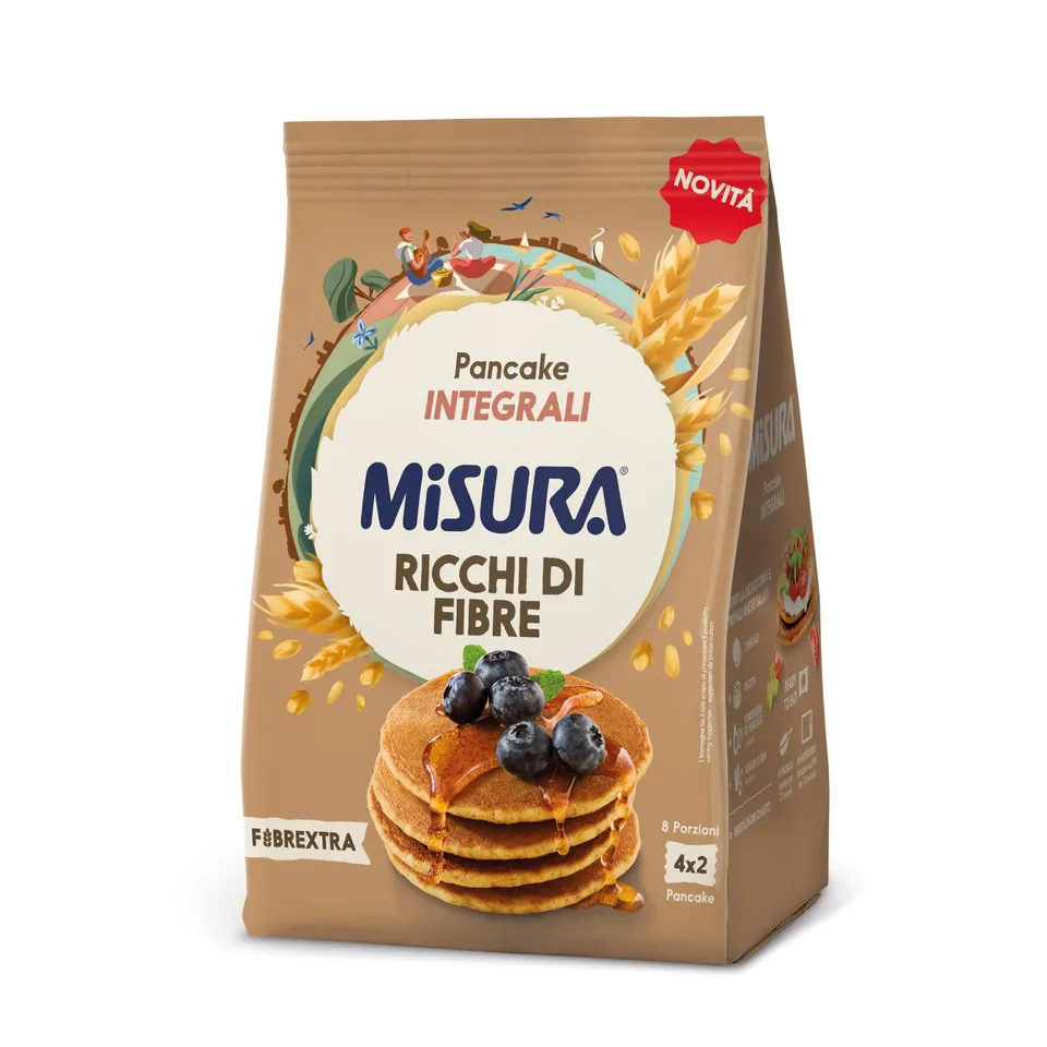 misura-fibrextra-pancake-integrali-100-farina-integrale-8-pezzi image 1