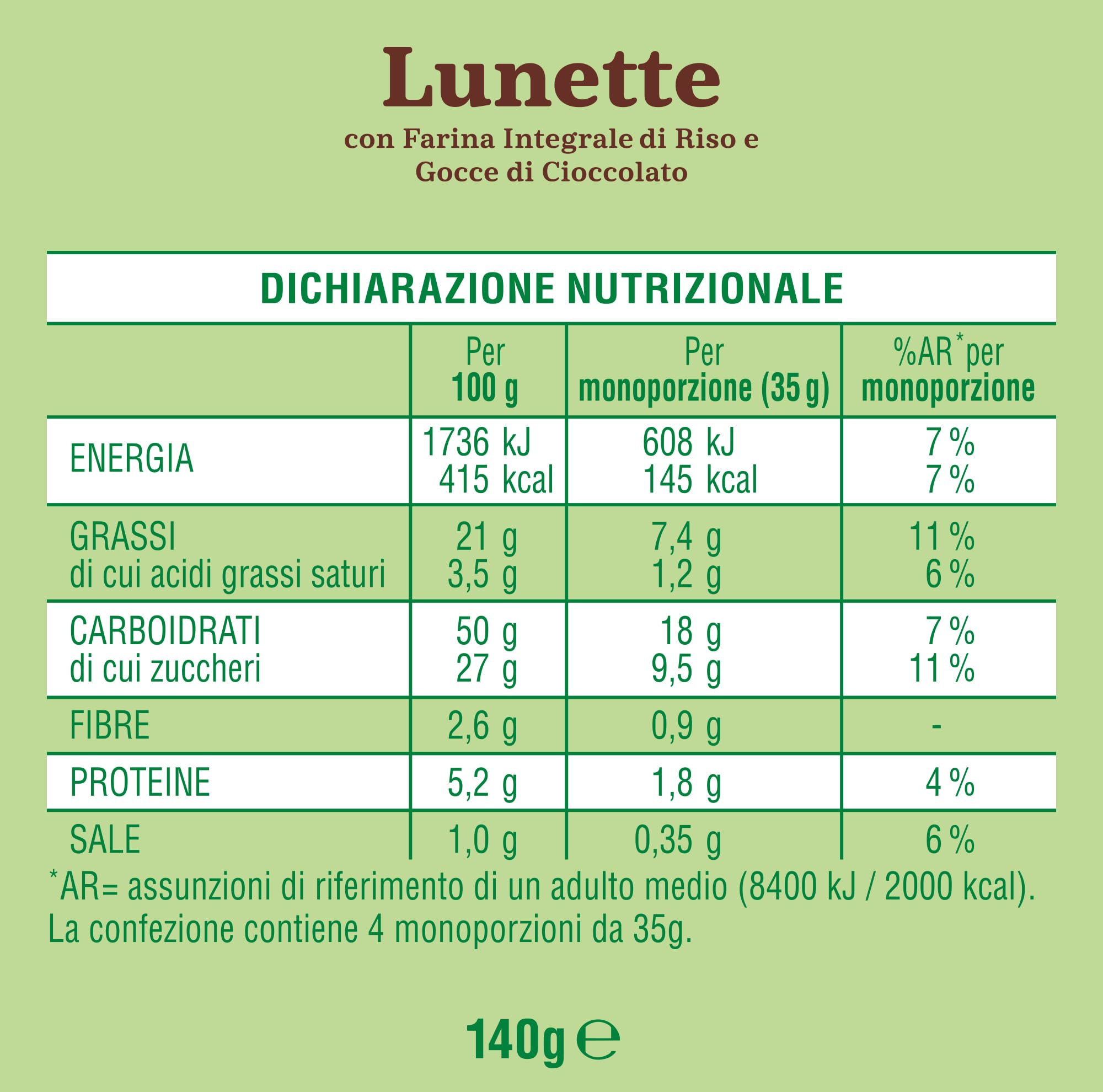 mulino-bianco-lunette-tortina-senza-glutine-con-farina-integrale-di-riso-e-gocce image 2