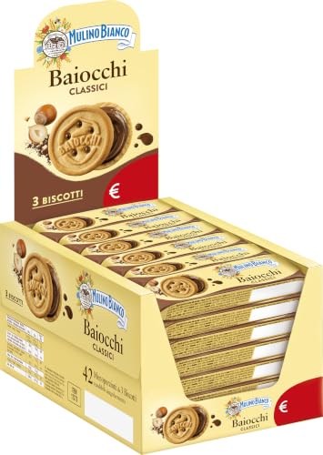 mulino-bianco-baiocchi-biscotti-con-crema-nocciola-e-cacao-42-pacchetti image 2
