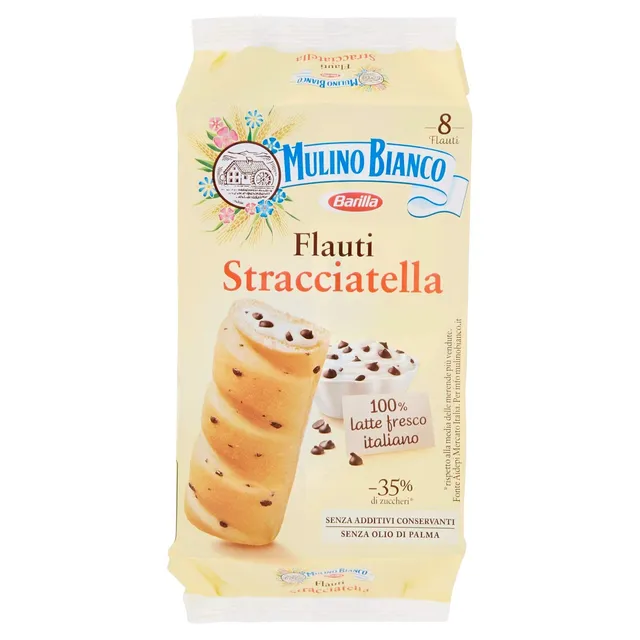 mulino-bianco-flauti-merendine-alla-stracciatella-280-g image 1