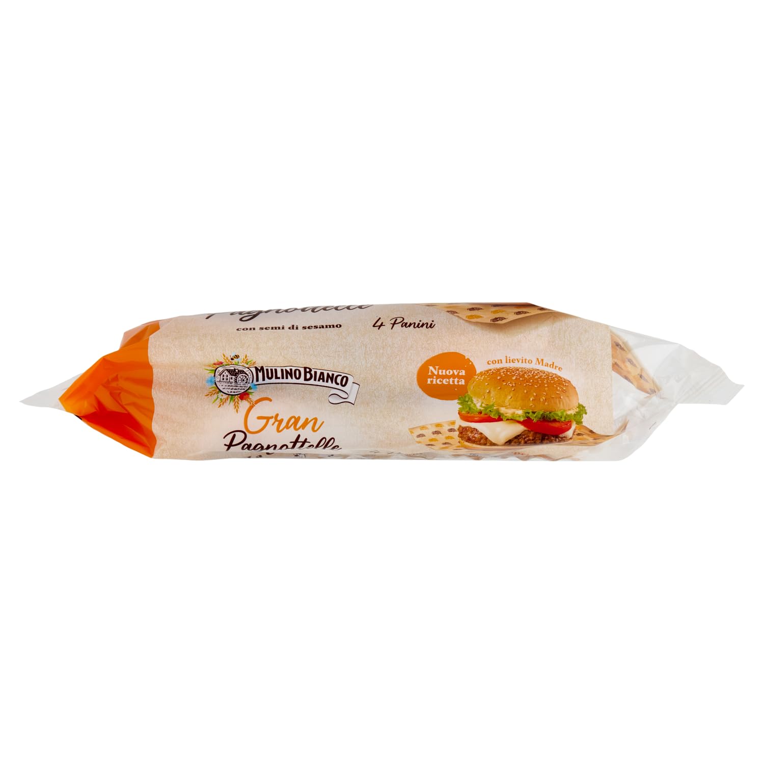 mulino-bianco-gran-pagnottelle-sesamo-pane-hamburger-300-g image 3
