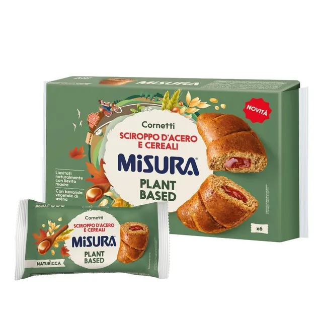 misura-natur-cca-cornetti-sciroppo-d-acero-e-cereali-plant-based image 1