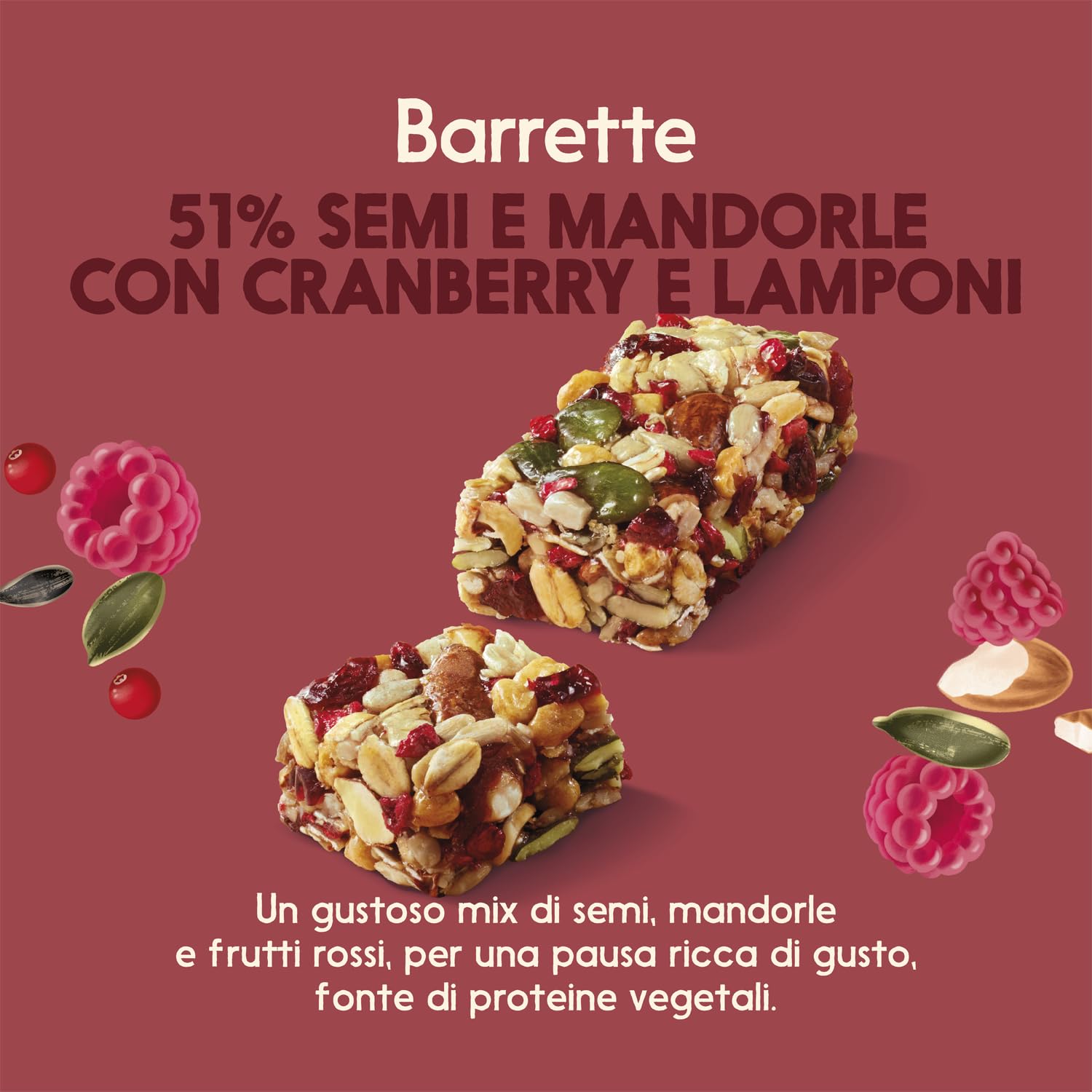 misura-protein-barrette-semi-mandorle-cranberry-lamponi-120-g image 3