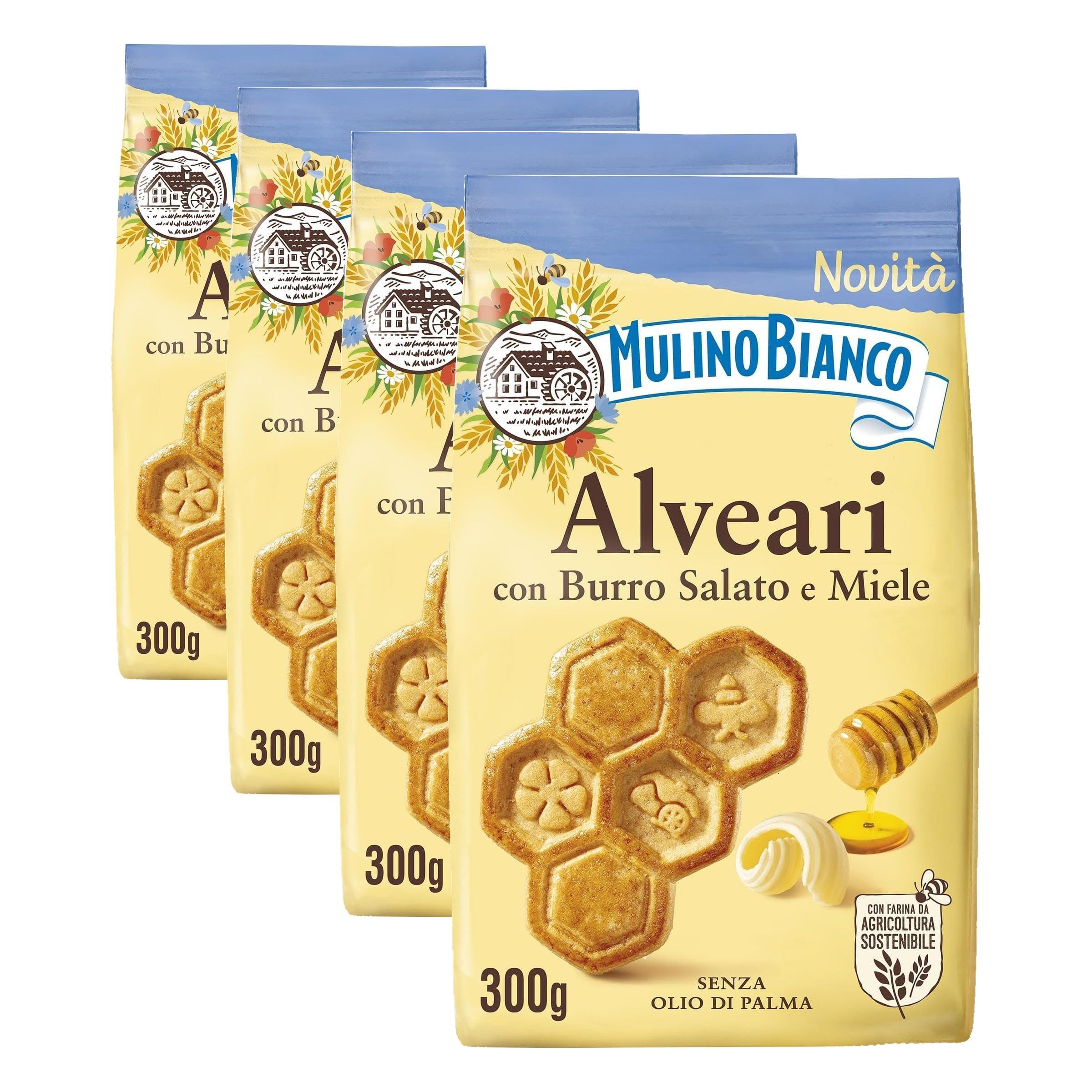mulino-bianco-alveari-frollini-burro-salato-e-miele-300g image 8