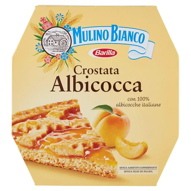mulino-bianco-crostata-con-confettura-all-albicocca-475-g image 1