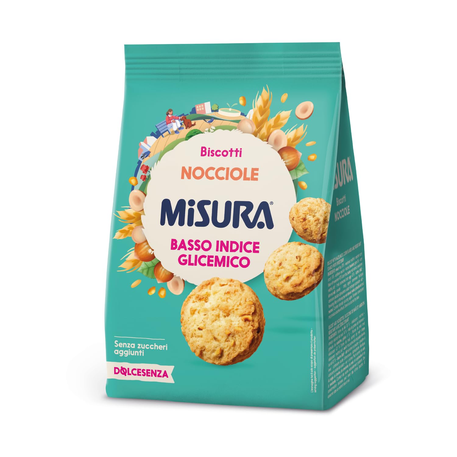 misura-dolcesenza-frollini-nocciole-senza-zuccheri-aggiunti image 1