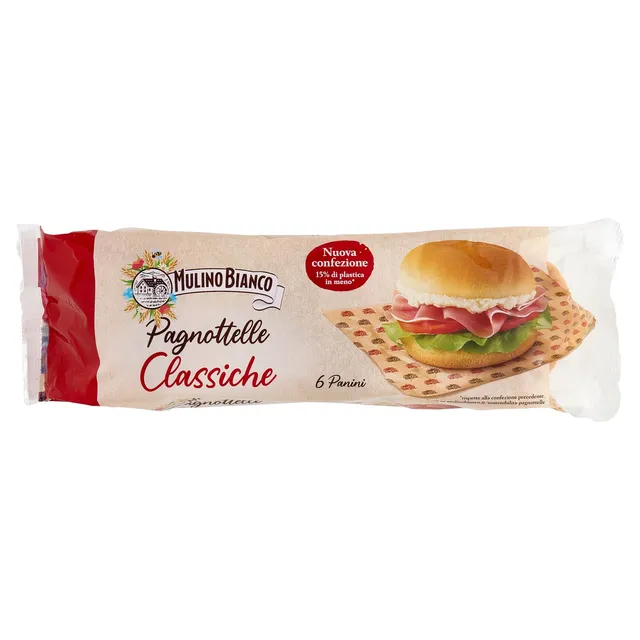 mulino-bianco-pagnottelle-classiche-6-panini-360g image 1