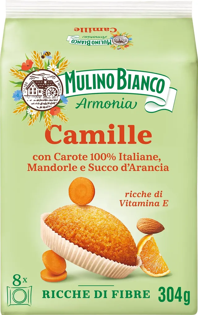 mulino-bianco-camille-merendine-carote-304-g image 1