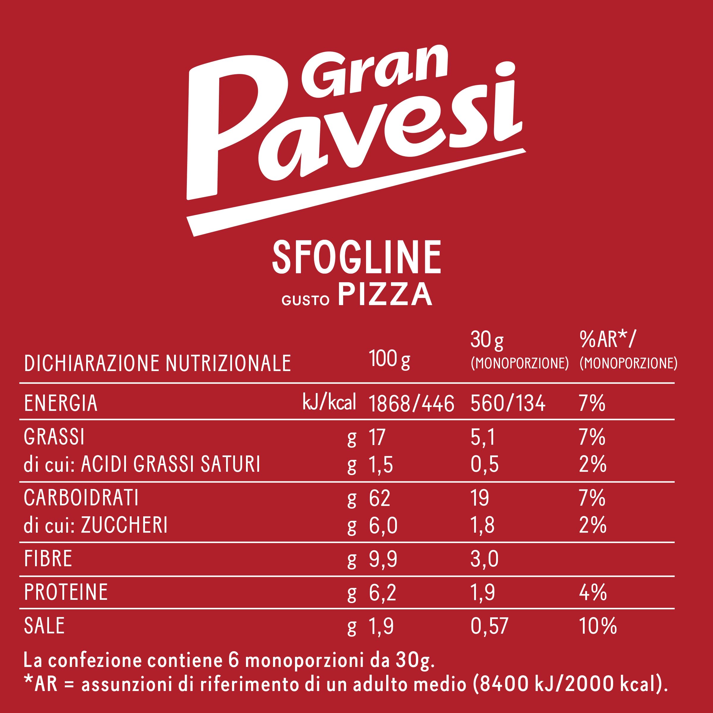 gran-pavesi-le-sfogline-gusto-pizza-al-forno-6-x-30-g image 2