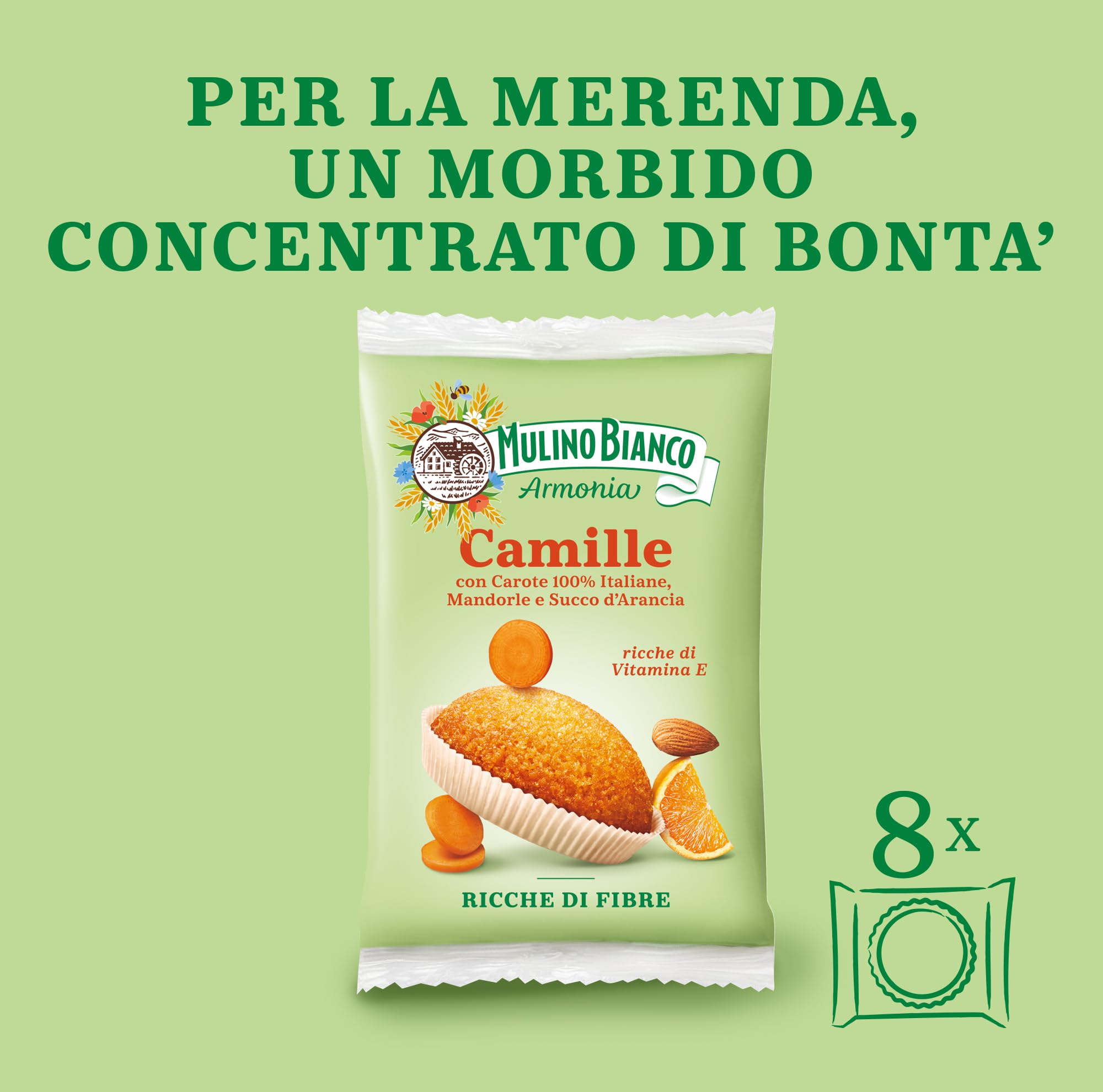 mulino-bianco-camille-merendine-carote-304-g image 6