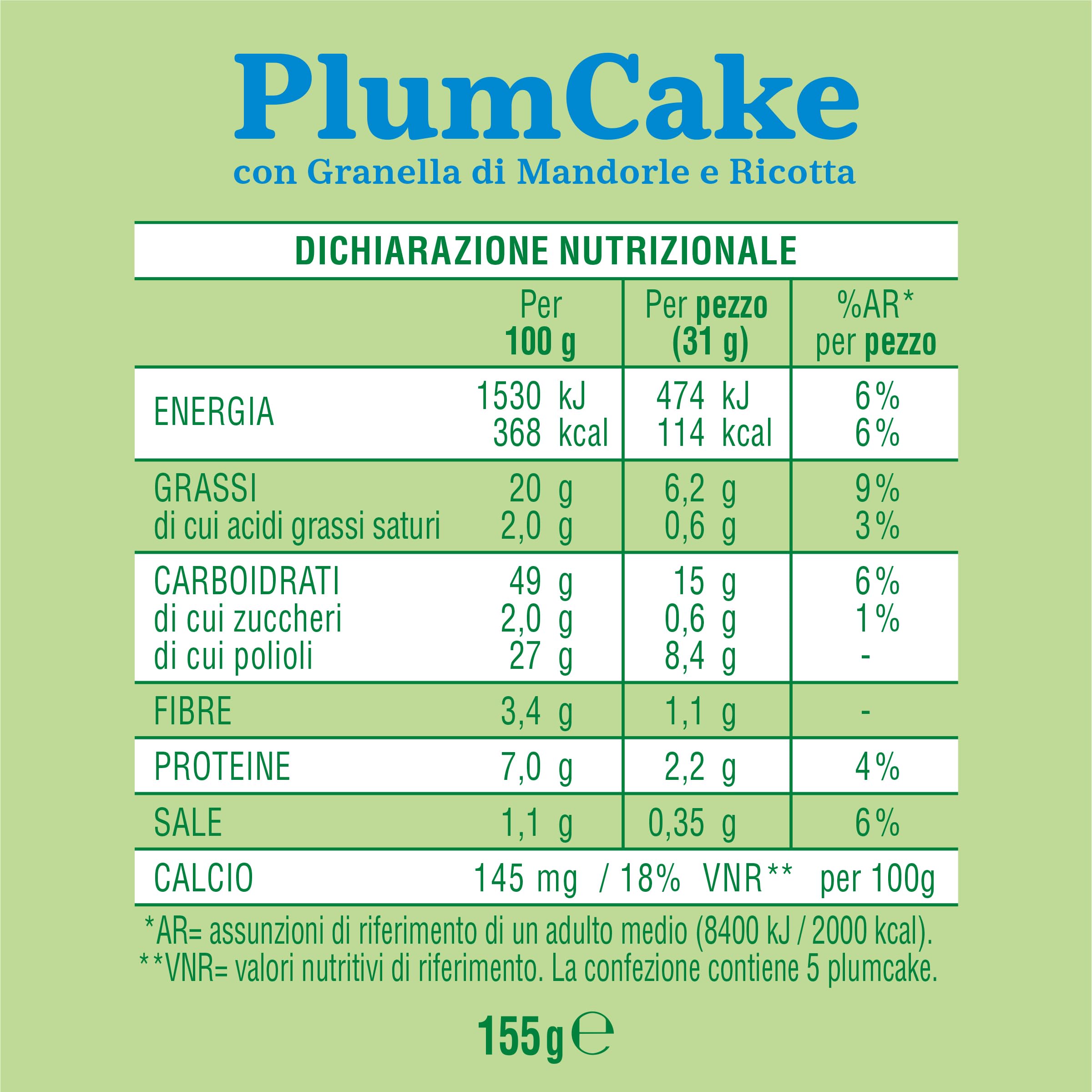 mulino-bianco-armonia-plumcake-mandorle-e-ricotta-senza-zuccheri-aggiunti-5-x-31 image 2