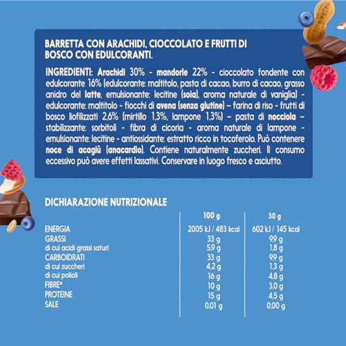 misura-dolcesenza-barrette-frutta-secca-cioccolato-e-frutti-di-bosco-120g image 7
