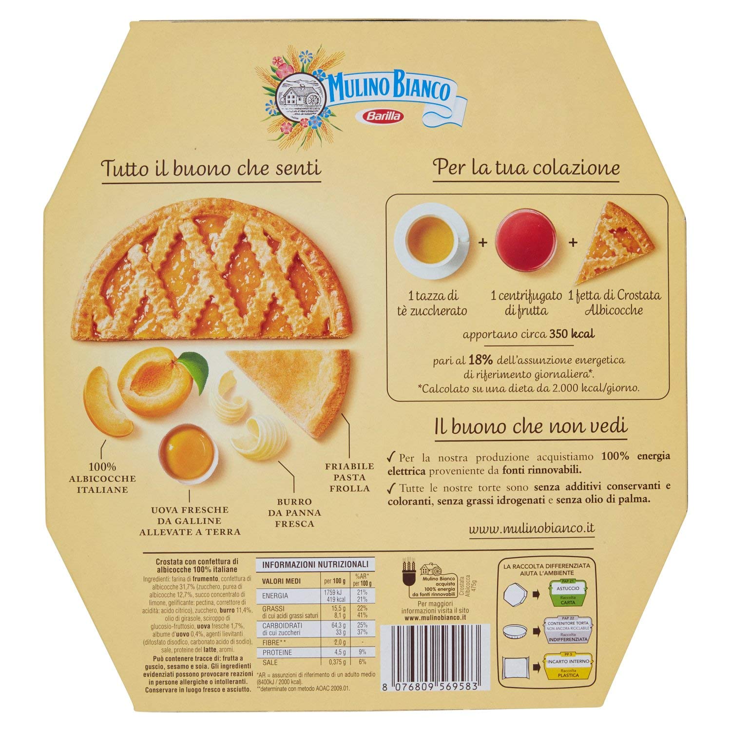 mulino-bianco-crostata-con-confettura-all-albicocca-475-g image 4
