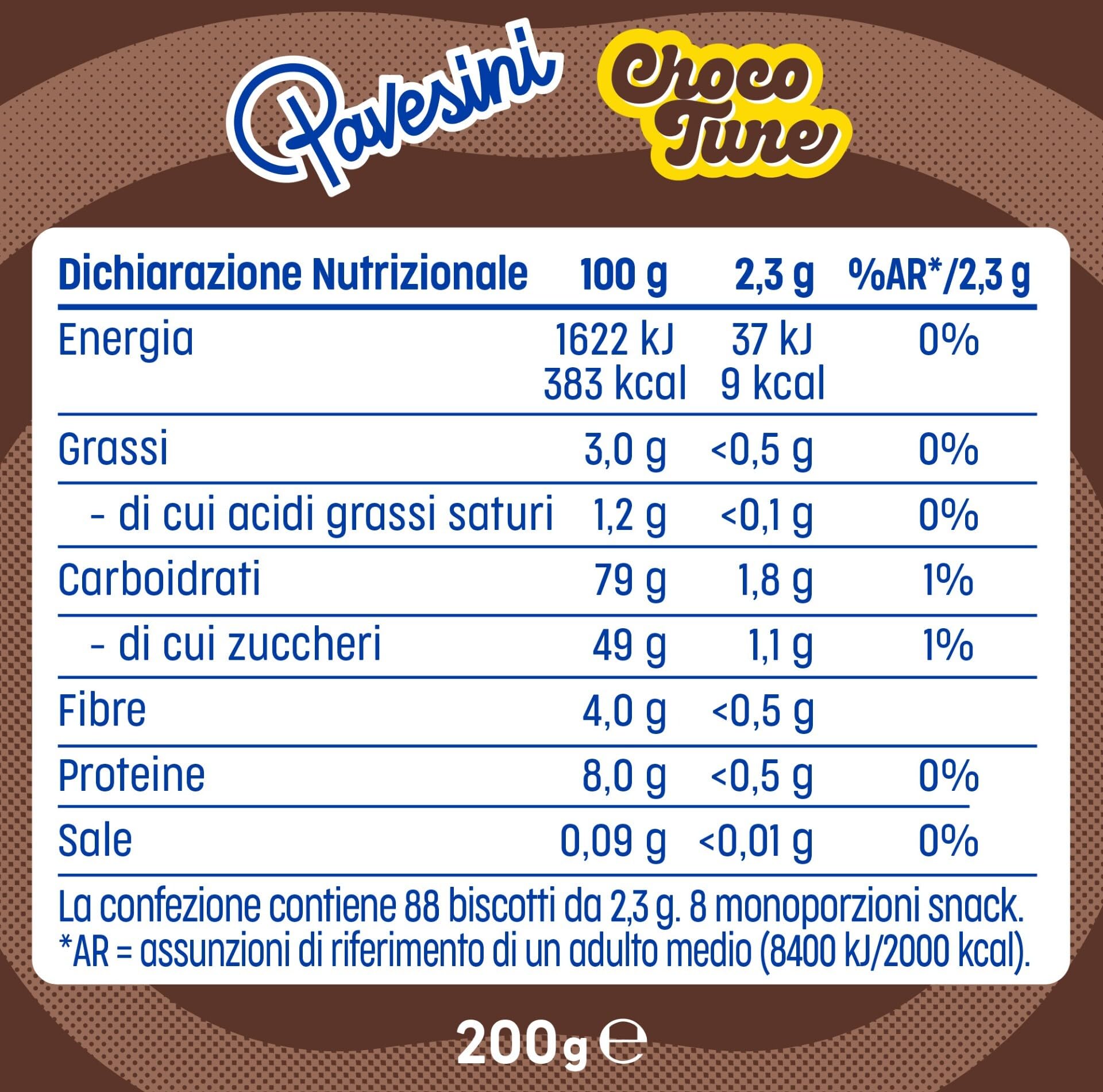 pavesi-pavesini-biscotto-leggero-cacao-200g image 2