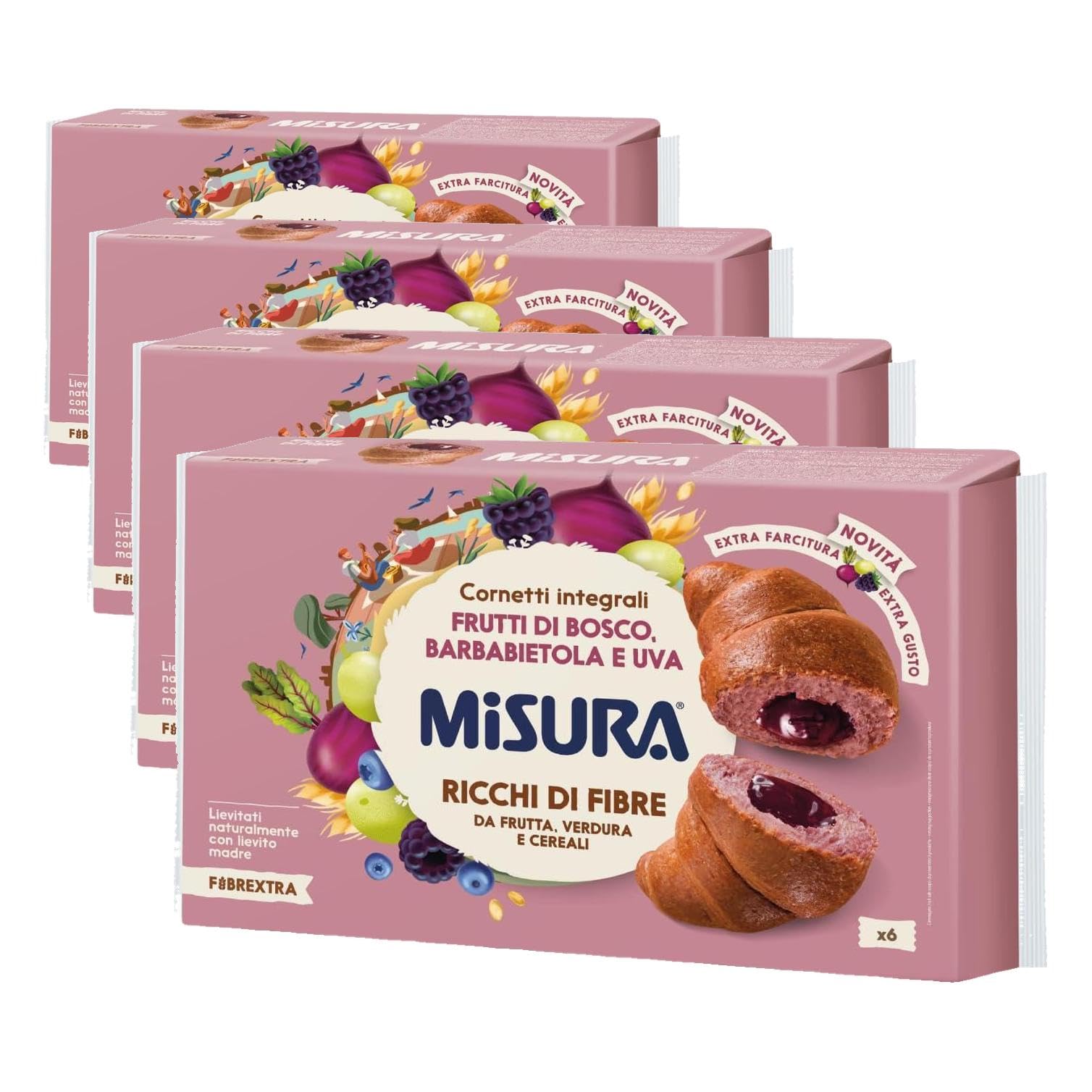 misura-fibrextra-cornetti-integrali-frutti-di-bosco image 6