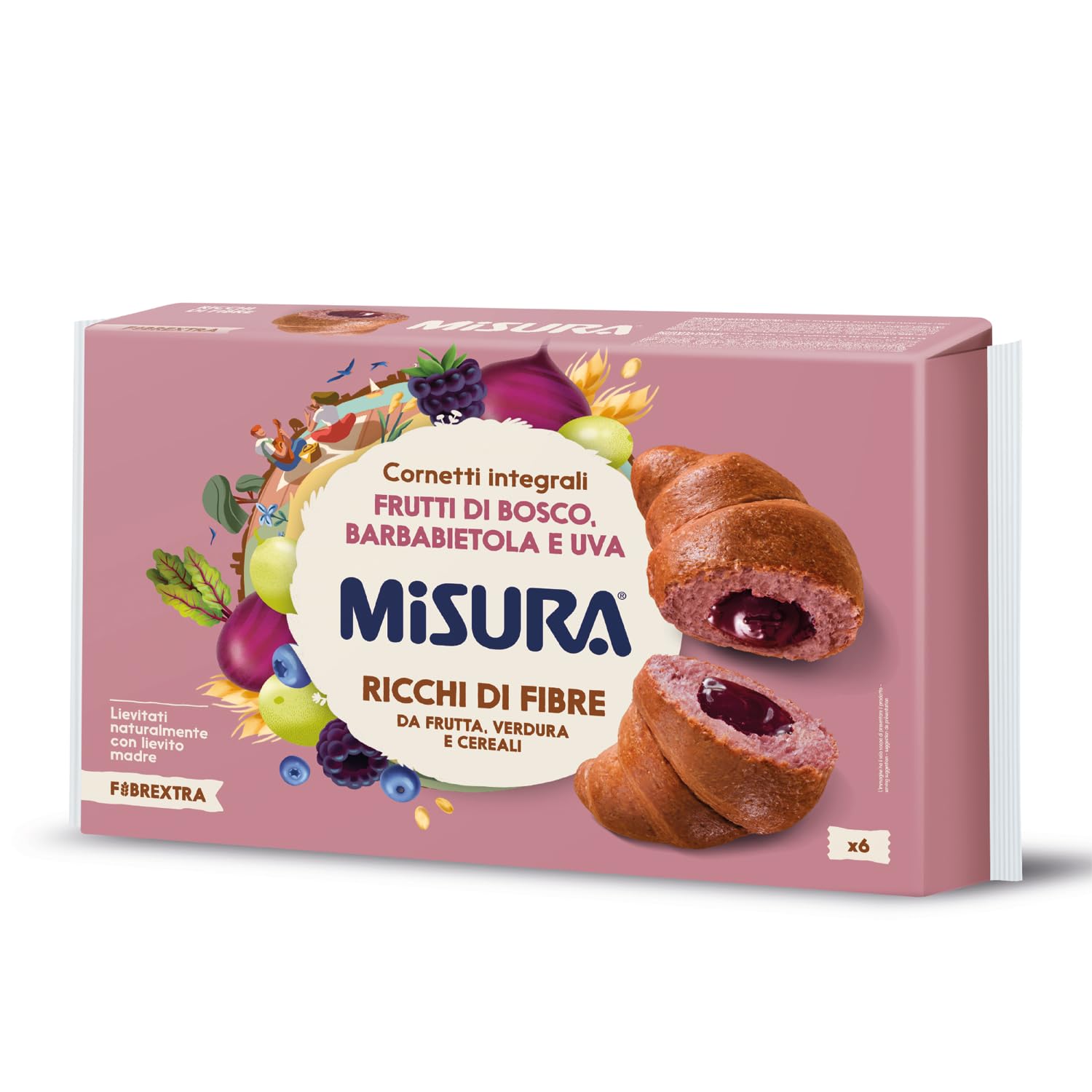 misura-fibrextra-cornetti-miele-308g-farina-integrale image 7