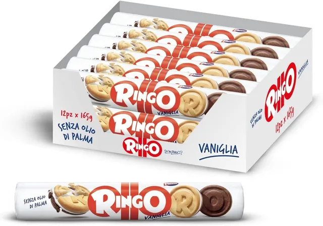 pavesi-snack-ringo-vaniglia-formato-tubo-12-pack-da-165-g image 1